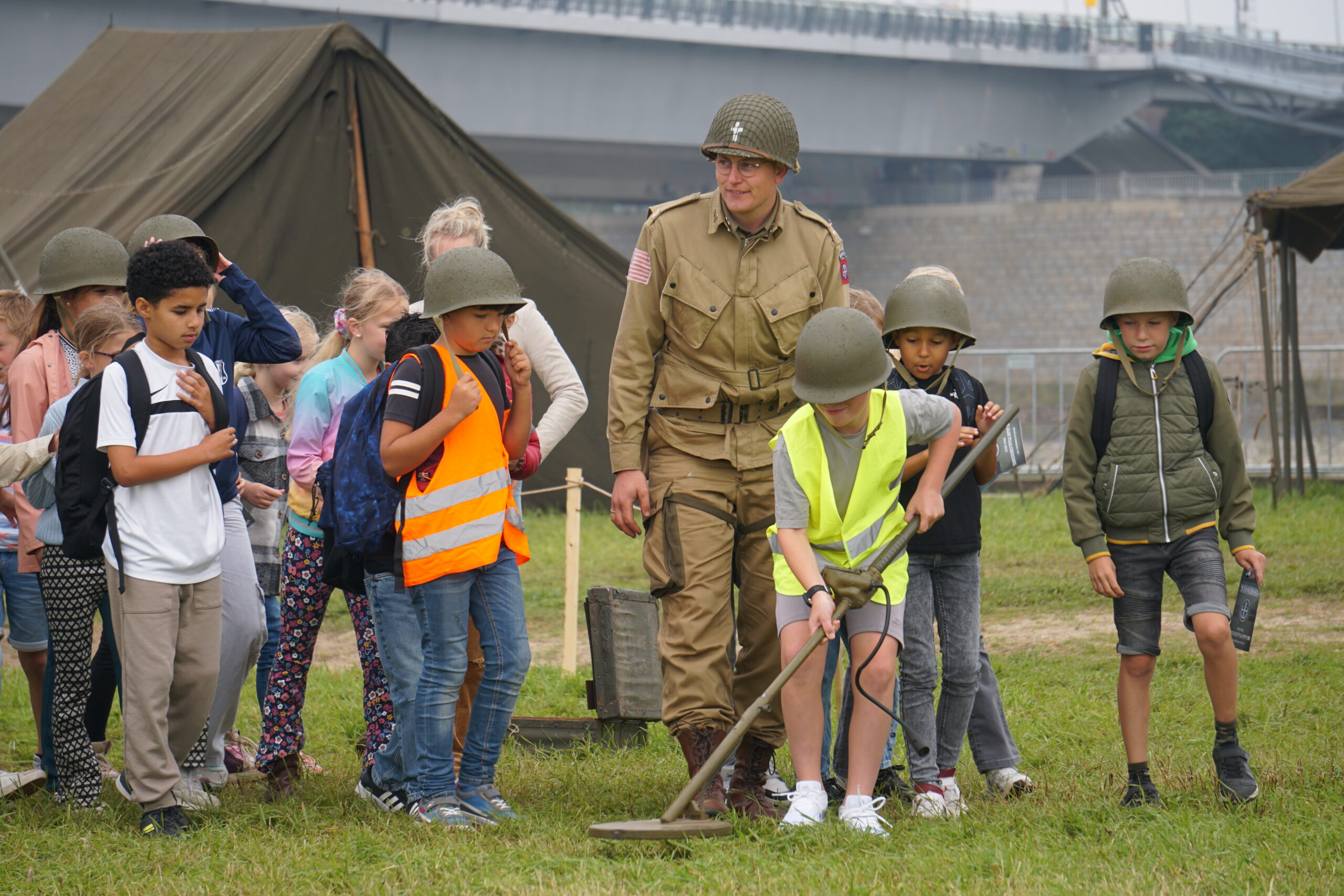 Educatie tijdens Market Garden 82nd